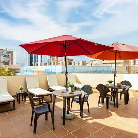 Holidays2Malaga Montesa 700M From The Beach Rooftop Terrace Exterior foto